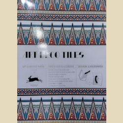 Бумага упаковочная декоративная PEPIN PRESS Плитка ар-деко / Art Deco Tiles: Gift & Creative Paper Book