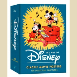 The Art of Disney  Classic Movie Posters  100 Collectible Postcards / Искусство Дисней Афиши классических фильмов 100 коллекционных окрыток