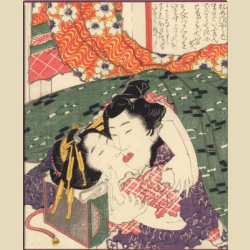 XL ��������� � ������ Hokusai. Shunga. �������. �����.